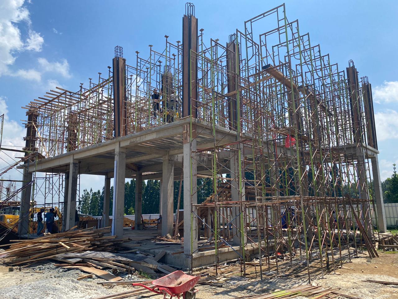Proyek Konstruksi Gedung oleh BKWK